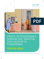 07 - Profil Ketersediaan Sarana Air, Sanitasi Dan Higiene Di Puskesmas 2020 PDF