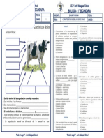 Caracteristicas de Los Seres Vivos 1º Sec