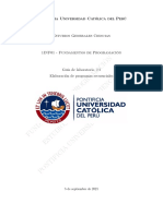Pontificia Universidad Católica Del Perú: 5 de Septiembre de 2021