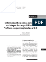 Enfermedad Hemolítica Del Recién Nacido Por Incompatibilidad RH