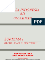 Bahasa Indonesia 6D: Globalisasi