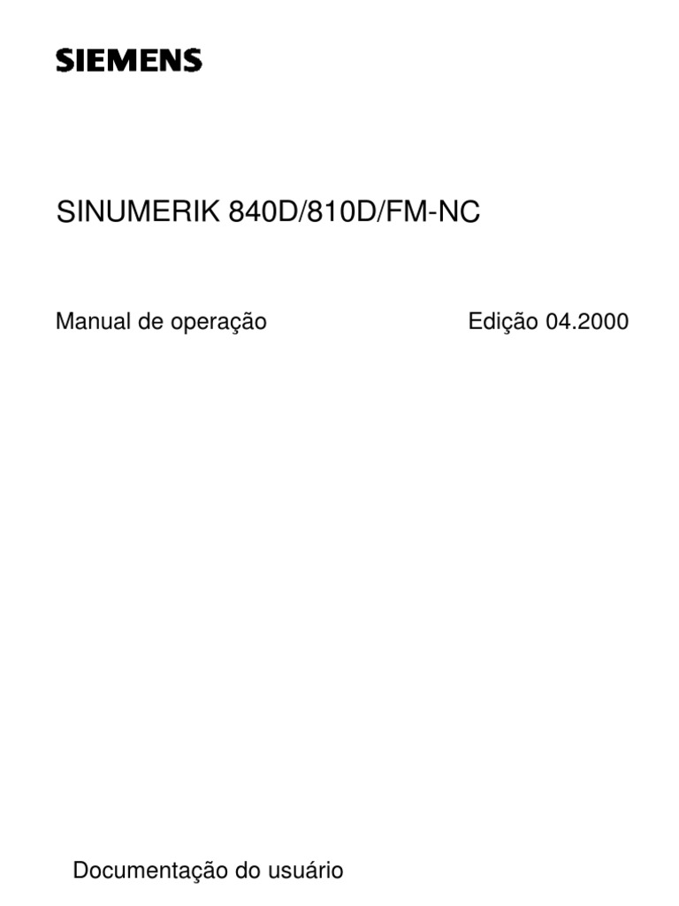 52 Manual | PDF | Siemens | Informação