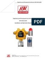 AW-CGD2166EX (All Types) Explosion-Proof Sensepoint Gas Detector User Manual 20221107