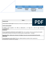 Argumentativo: Tipo de Texto Tema Propósito Comunicativo Registro Destinatarios Fuentes