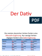 Der Dativ