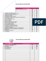 Lista de Precios Yk Sport 18.01.2023