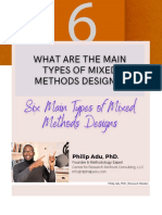 What Are The Main Types of Mixed Methods Designs