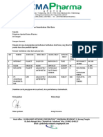 SURAT PENGAJUAN PEMBELIAN OBAT BARU DAN TAMBAHAN NAMA DISIM OBAT TGL 16 Februari 2023