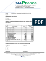 Surat Pengajuan Penambahan Item Obat Konsinyasi DR Oka