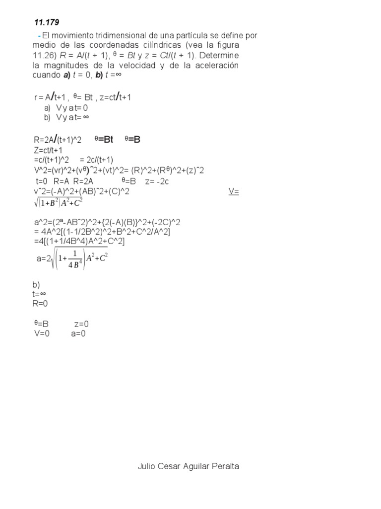 R 2A (t+1) 2 Z ct/t+1 C/ (t+1) 2 2c/ (t+1) V 2 (VR) 2+ (V T 0 R A R 2A ...