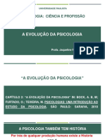 A evolução da Psicologia desde a Grécia Antiga