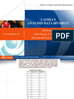 Latihan Analisis Data Bivariat: Pertemuan 14 Laras Sitoayu, S. GZ., MKM., RD Rachmanida Nuzrina, S. GZ., M. Gizi