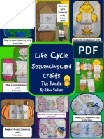 Life Ycle: Sequencing Card Crafts