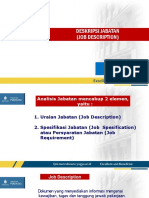 Deskripsi Jabatan (Job Description) : Ros Patriani Dewi, M.Psi., Psikolog Psikologi UMBY 2023