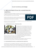 Unidad II La Etica en La Ciencia y Tecnologia PDF