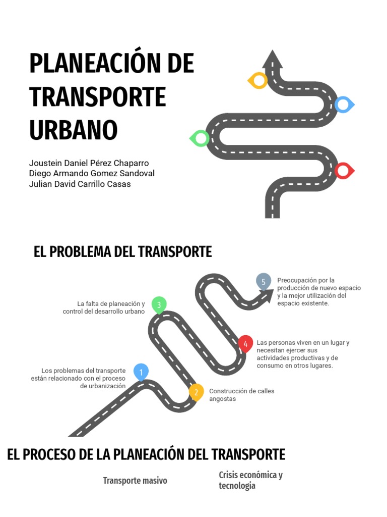 Planeación de Trasnporte Urbano | PDF | Transporte | Planificación