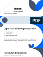 Perfil Organizacional: Currículum Empresarial