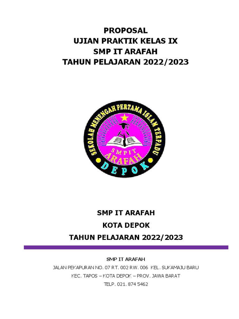 Cover Dan Lembar Pengesahan - Uprak | PDF