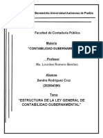 Act 2. Estructura de La Ley General de Contabilidad