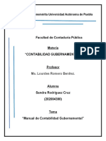 Portada (Manual de Contabilidad Gubernamental) .