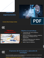 TEMA 3 Objetivos Organizacionales