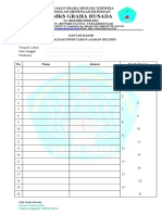 Daftar Hadir Sosialisasi PPDB