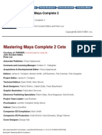 (eBook) Mastering Maya Complete