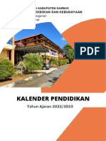 Kalender Pendidikan Kabupaten Sambas Tahun Ajaran 2022/2023 - 0