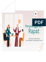 Penyelenggaraan Rapat