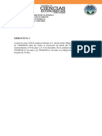 Contabilidad III - Ejercicio de Obligaciones