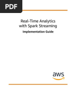 Real Time Analytics Spark Streaming PDF