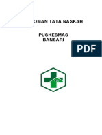 Pedoman Tata Naskah PKM Bansari