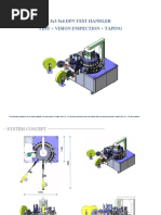 3X3 5X6 DFN Test Handler Test + Vision Inspection + Taping