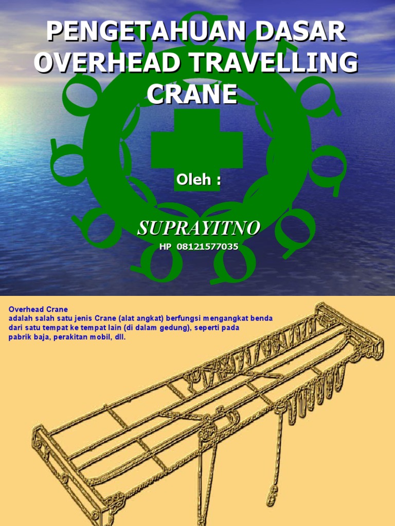 Pengetahuan Dasar Overhead Travelling Crane PDF