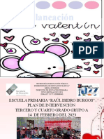 Planeacion 14 de Febrero