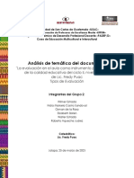 Evaluación de Los Aprendizajes-Tipos de Evaluación