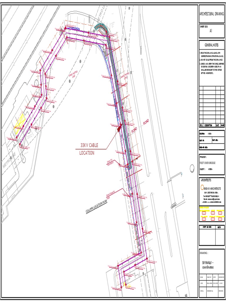 NMRC Metro Line Architectural Drawing | PDF