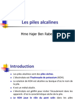 Cours Piles Alcalines PDF