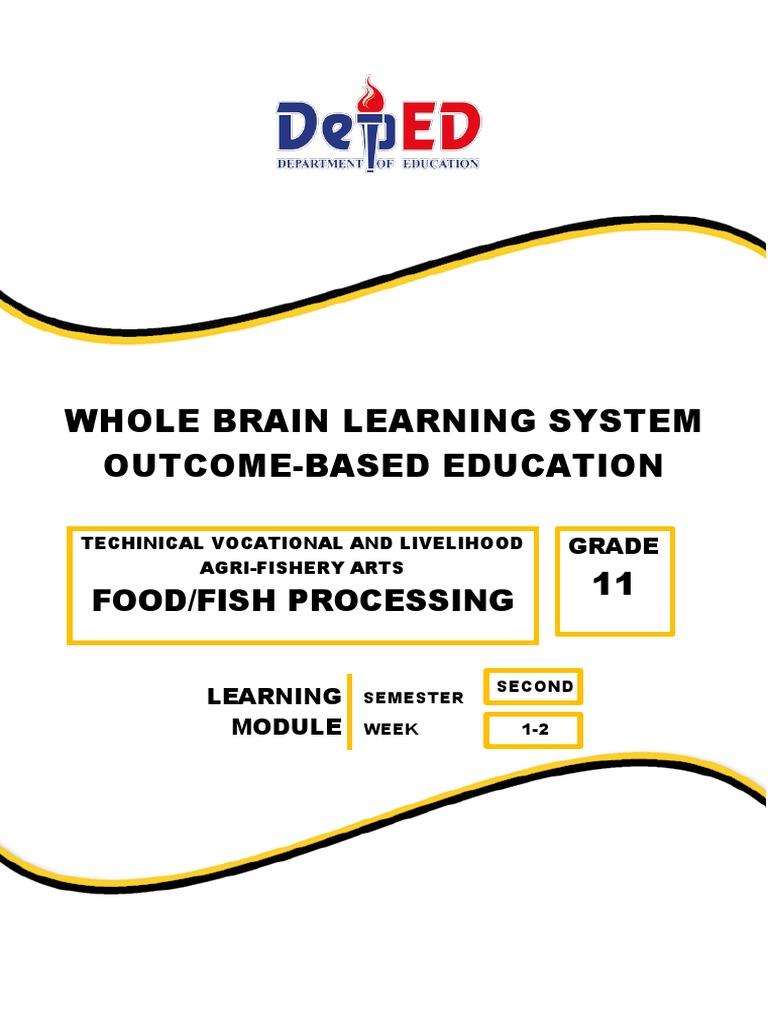 Food Processing Module for Grade 11 | PDF