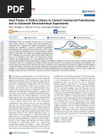 Hard Potato A Python Library To Control Commercial Potentiostats and To Automate Electrochemical Experiments