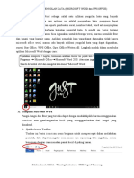A. Tampilan Microsoft Word: Zuhdan Kamal Abdillah - Teknologi Perkantoran - SMK Negeri 9 Semarang