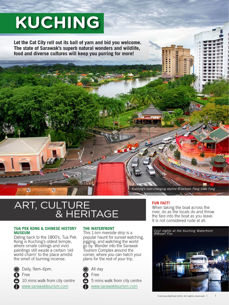 AirAsia Awesome Malaysia Mini Guide Kuching PDF Sarawak Foods