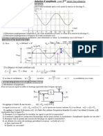 Exercices Corrigées Modulation D'amplitude Sujets Bac SC Mathématique PDF