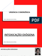 AULA 14 - Intoxicação Exógena