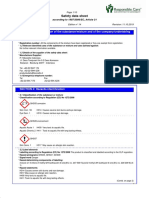 Safety Data Sheet: SECTION 1: Identification of The Substance/mixture and of The Company/undertaking