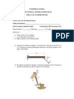 Tarea #1 Estática y Dinámica