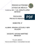 Dossier Psicología