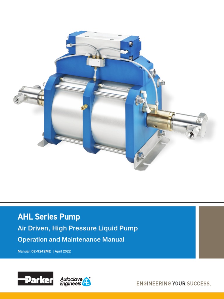 OM Manual AHL Pump PDF | PDF | Pump | Valve