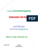 Lec2823SedimentationTankDesign PDF