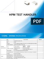HPM Test Handler System Concept Layout - V1
